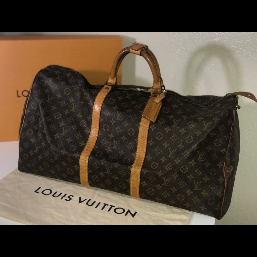 Authentic Louis Vuitton keepall 60 duffle travel